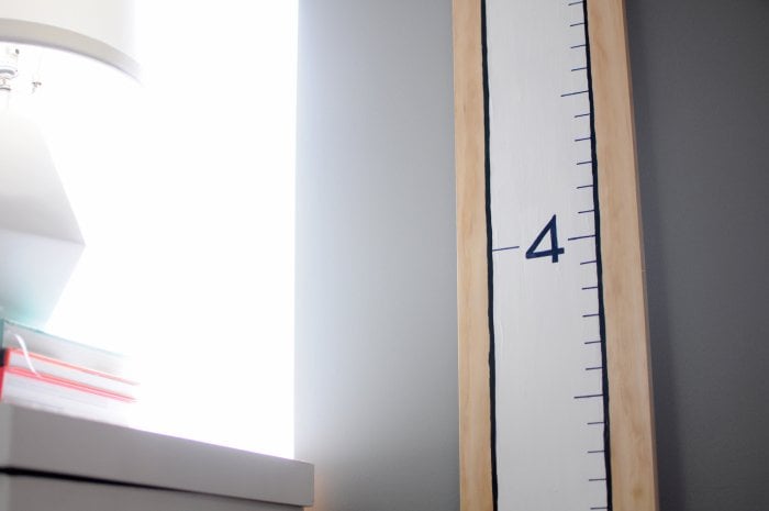 DIY growth chart