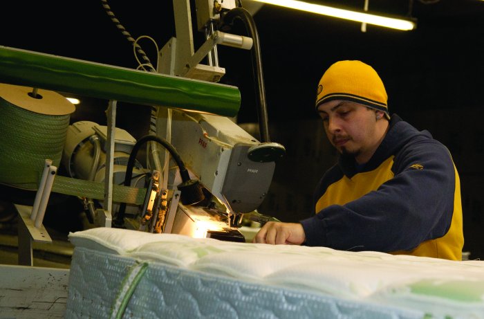 When it comes to buying a new mattress, it's important to consider not only the size of the mattress, but the features that contribute to a comfortable night. (Photo by Steve Mitchell)