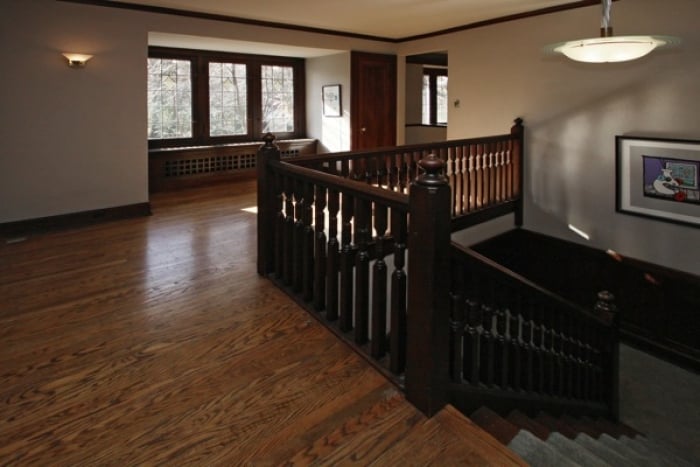 The Vonneguts moved out during the Great Depression, but Kurt lived for years in the bedroom straight ahead. (Photo courtesy of Matt McLaughlin, F.C. Tucker Company)