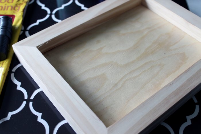 recessed wood for DIY knife rack