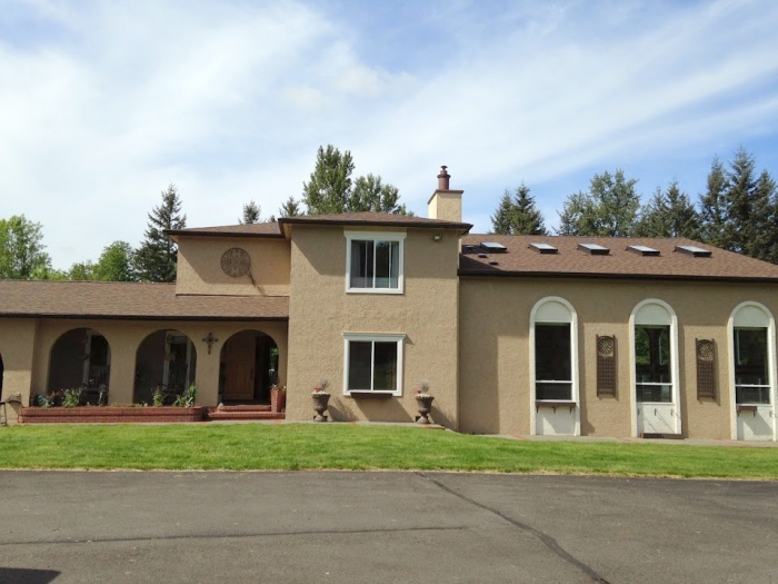 home with newly installed roof