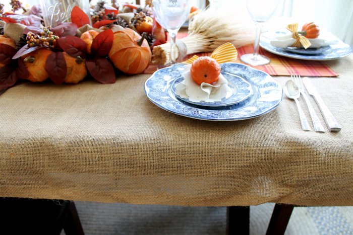 fall tablescape