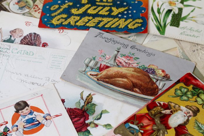 vintage postcard collection