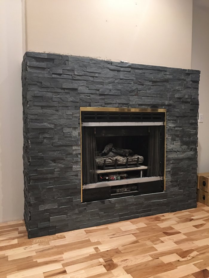Stacked Stone Fireplace Makeover Angi Angie S List Stacked Stone Fireplace Makeover Angi, Cost Of Stacked Stone Fireplace Installation