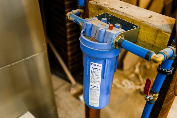 water filter cartridge for a reverse osmosis system under sink