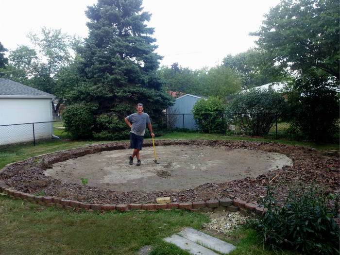 yard grading, yard leveling