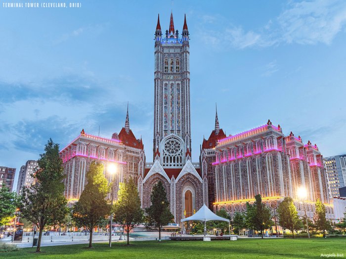 Terminal Tower Gothic Style