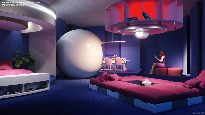 master bedroom of the future