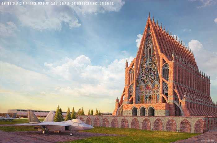 USAF Academy Gothic Style