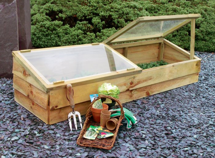 A cold-frame greenhouse is small but effective. (Photo courtesy of Ofer El-Hashahar)