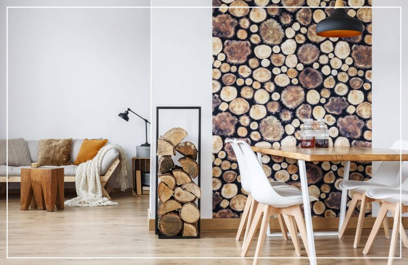 faux wood wallpaper (Photo by Photographee.eu/Shutterstock.com)