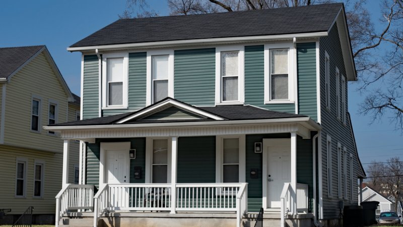 Green duplex Green duplex (Photo by Susan Law Cain/Shutterstock)