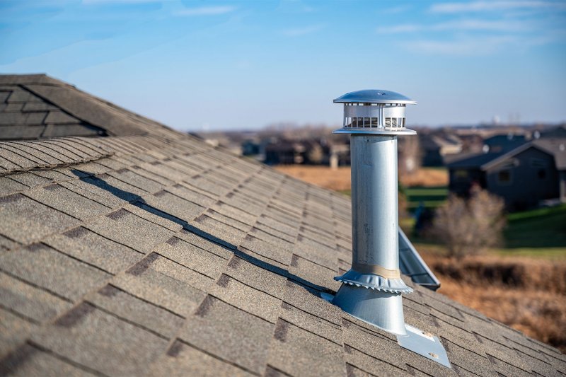 roof with chimney cap (Photo by Lost_in_the_Midwest - stock.adobe.com)
