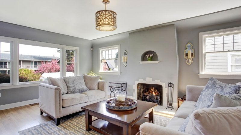 Living room in older home (Photo by irina88w / iStock / Getty Images Plus via Getty Images)
