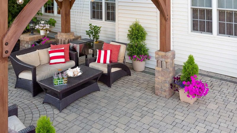 Can You Put Pavers Over Concrete Pros And Cons Angi Angie S List Can You Put Pavers Over Concrete, Put Pavers Over Concrete Patio