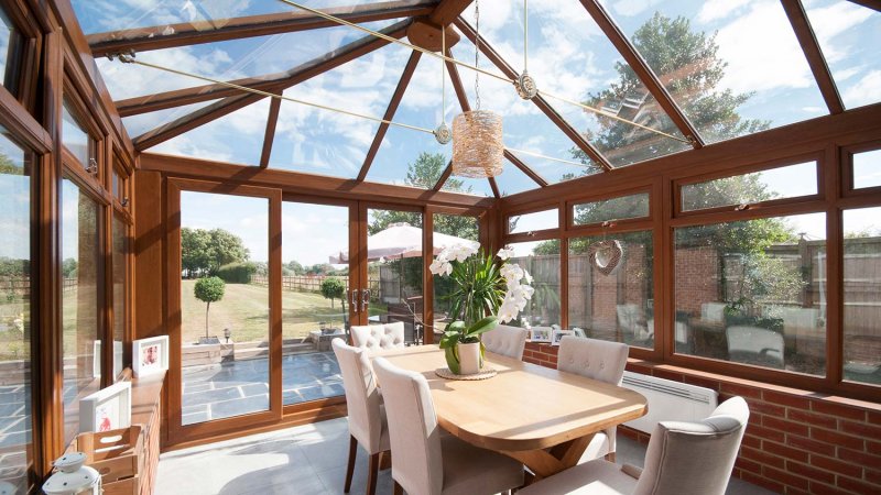 Sunroom addition (Photo by John Keeble / Moment via Getty Images)