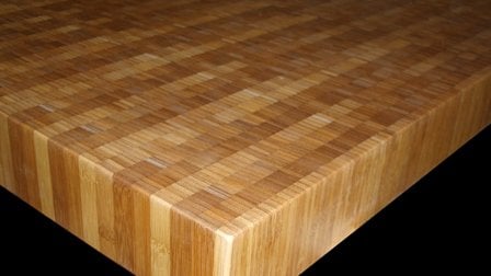 bamboo kitchen countertop