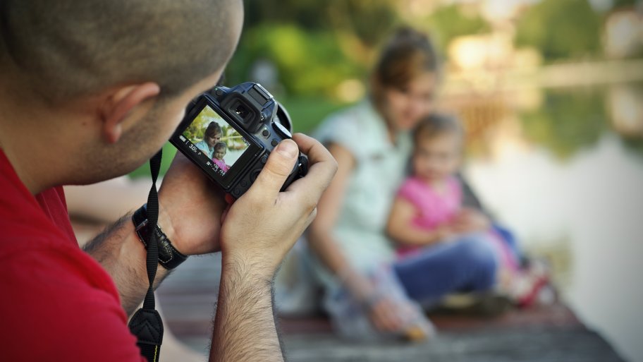 photographer taking photo