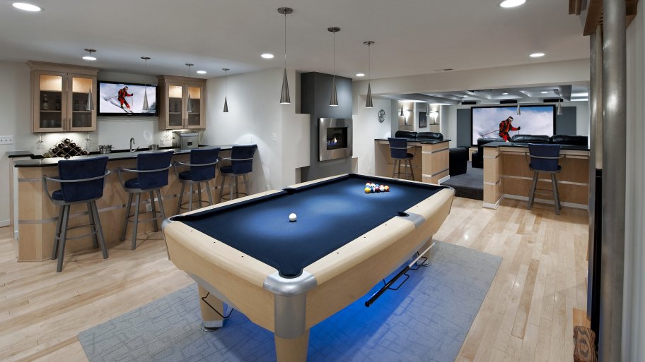 Game Room Ideas Renovate Basement Spare Bedroom Angi Angie S List Game Room Ideas Renovate Basement, Basement Game Room Design Ideas