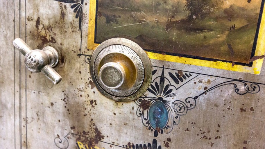A Diebold safe from 1870