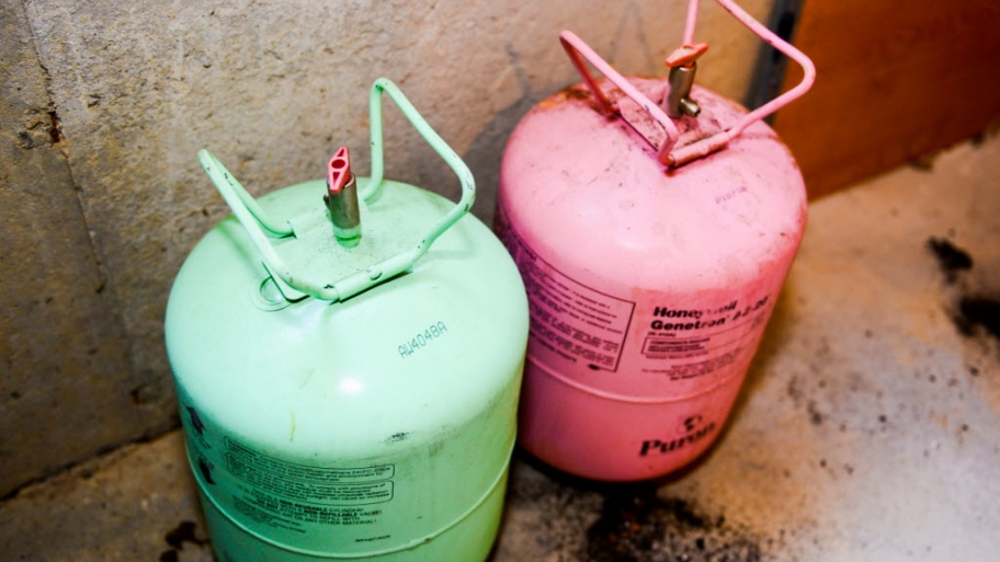R-22 Freon tanks
