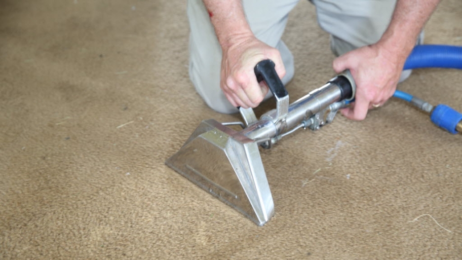 Carpet dyeing a carpet