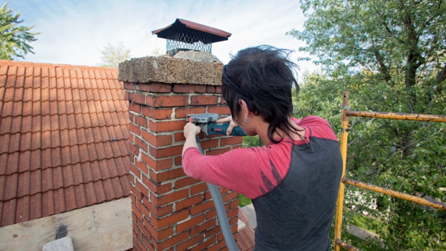 Chimney mason work
