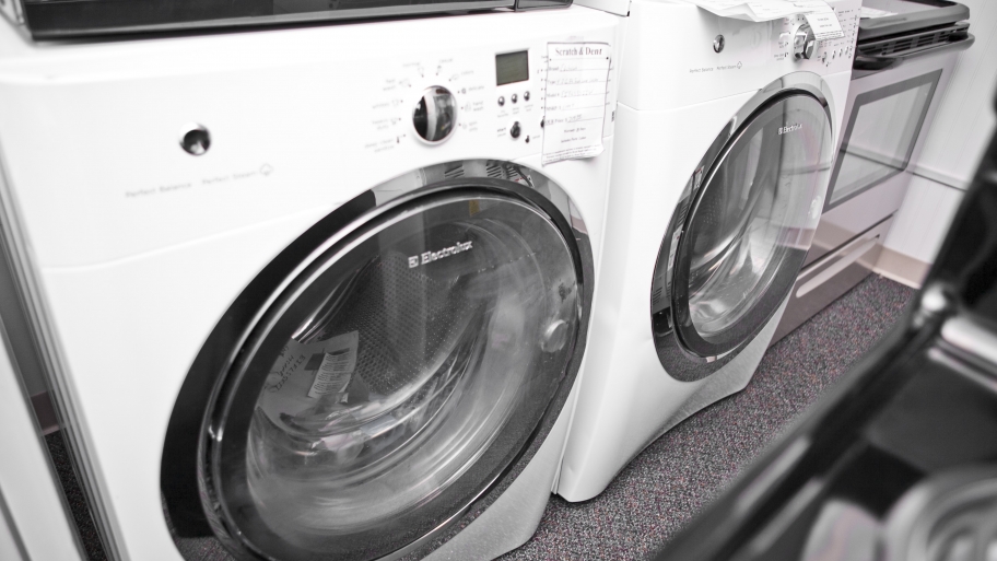 washer and dryer