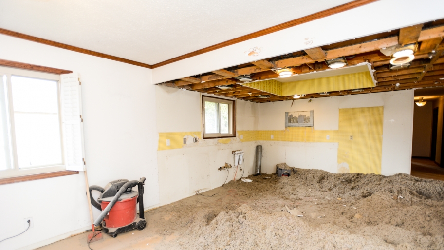 drywall and insulation
