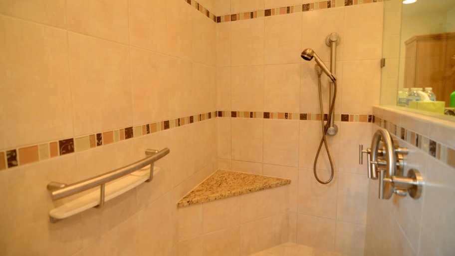 age-in-place shower