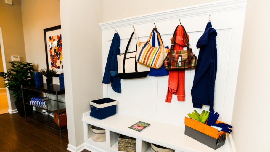 organized entryway