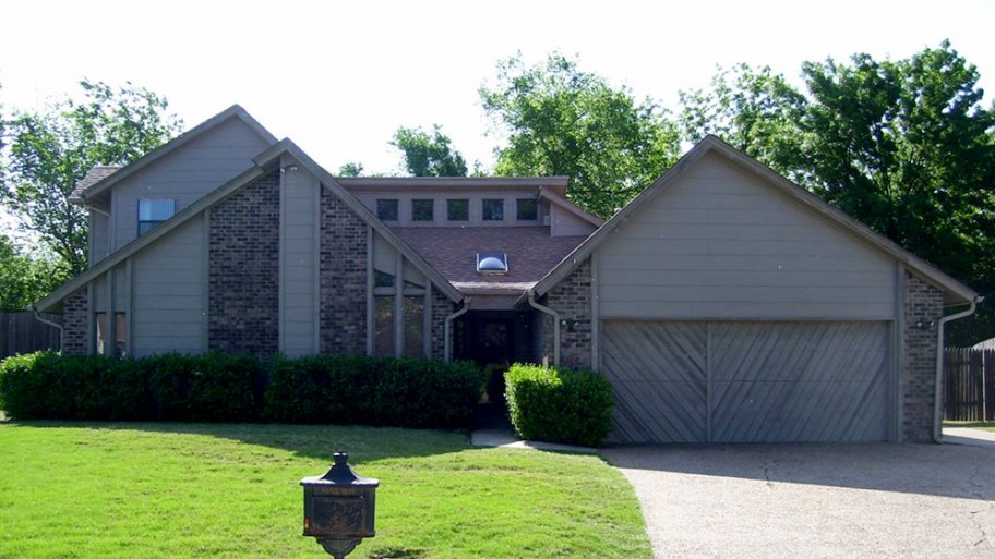 fiber cement siding on home