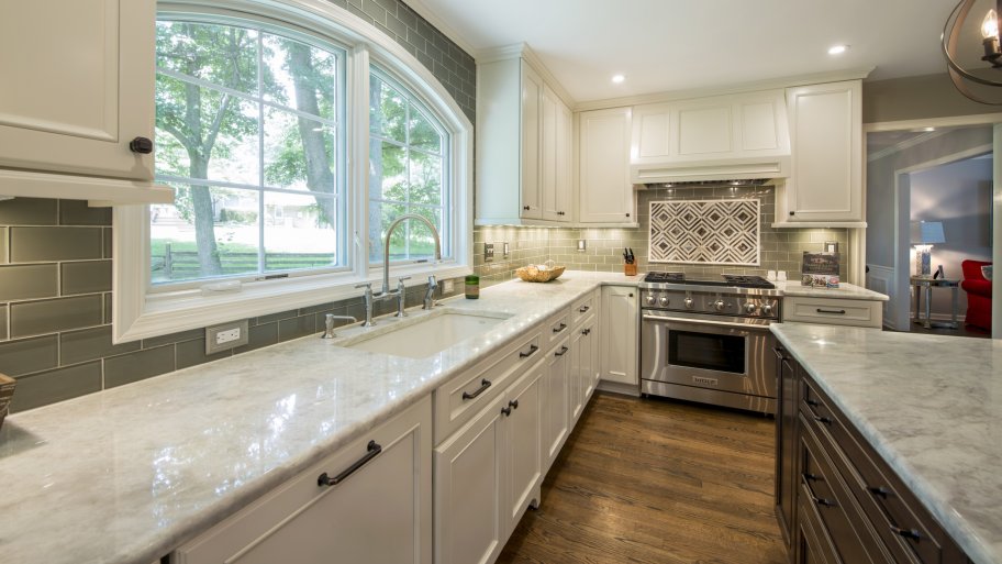 Green kitchen remodel