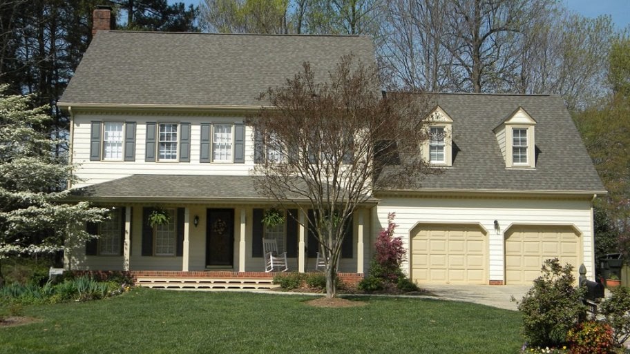 home exterior with landscaping