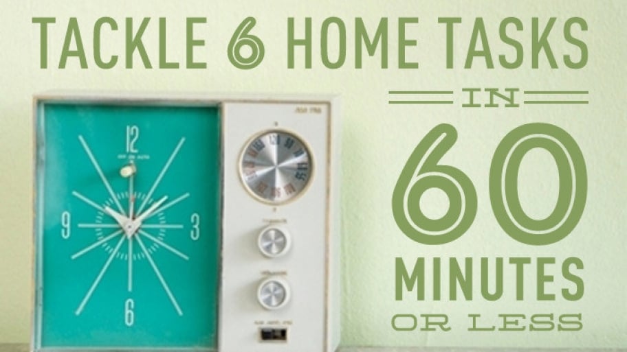 6 Home Tasks Graphic