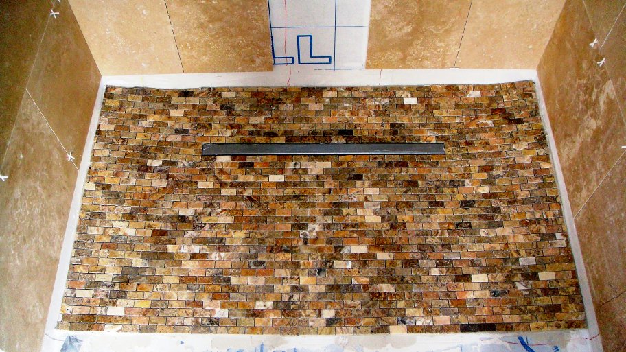 linear shower drain