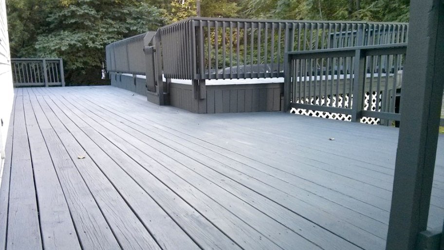 Oil Or Acrylic Choose The Right Deck Paint Stain Angi