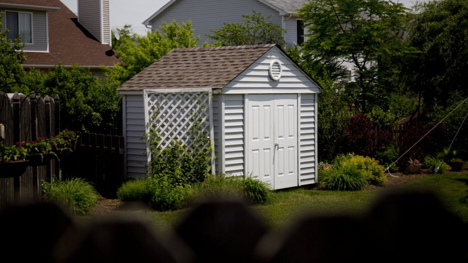 garden, storage shed, garage