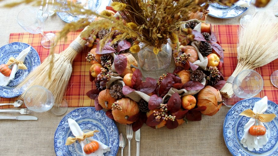 Thanksgiving tablescape