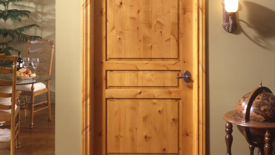 TruStile Doors knotty alder interior door