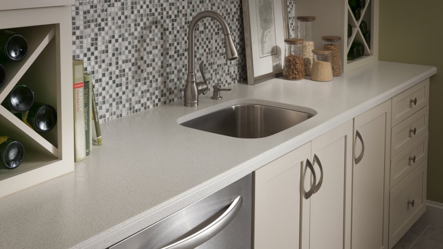 undermount sink Formica countertop