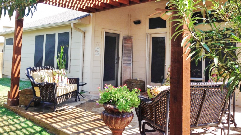 attractive patio