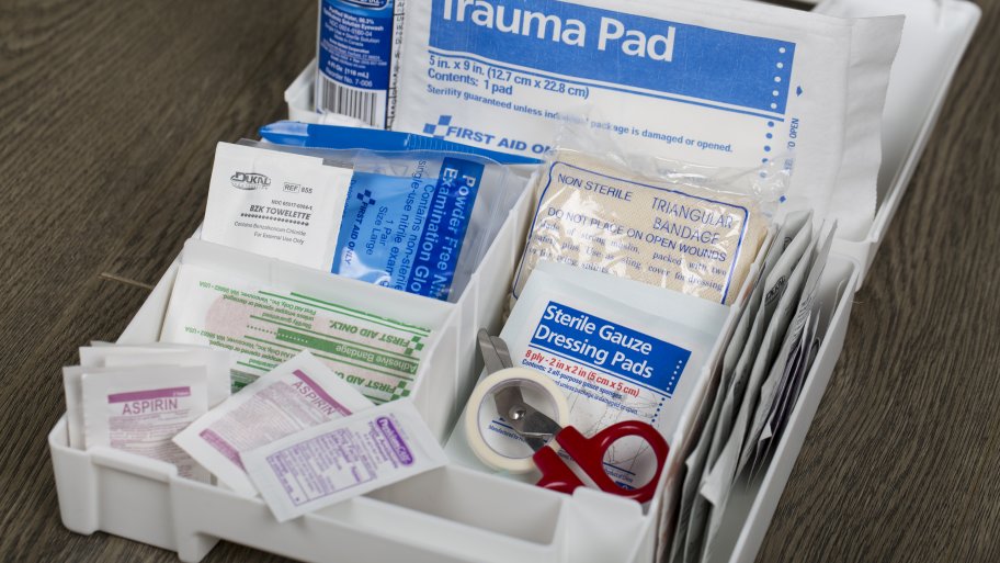 child safety first aid kit