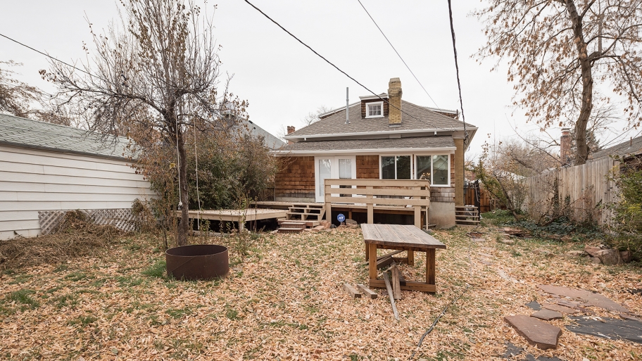 backyard victorian home