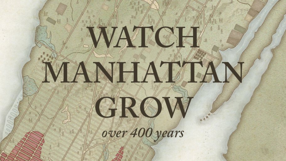 Watch Manhattan Grow Over 400 Years Header