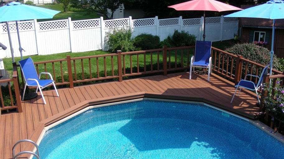 How Much Does Installing An Above Ground Pool Cost Angi Angie S List Installing An Above Ground Pool Cost, Above Ground Pools With Decks Cost