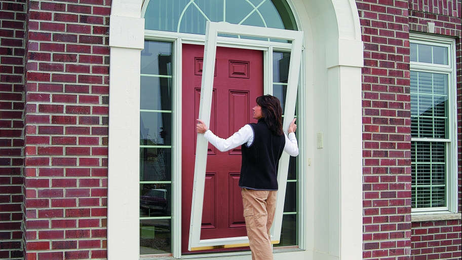 Pella exterior storm door