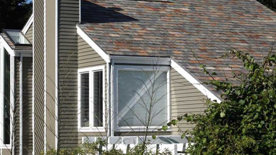 Seattle roofing company installs slate roof Seattle roofing company installs slate roof