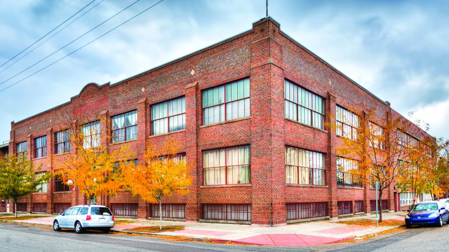 old apartment building