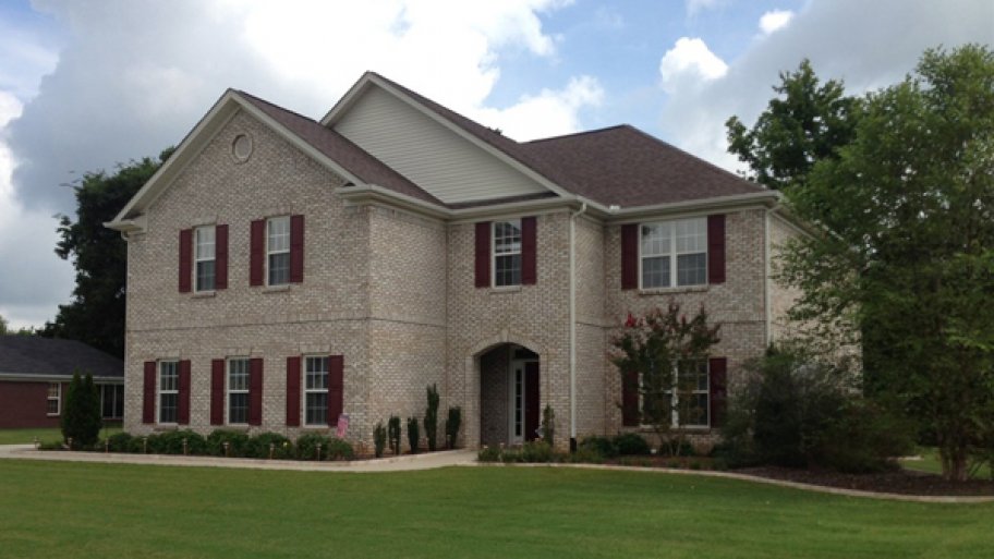 brick home